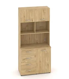 FIT Вариант № 2 MN-002 1200*600/420*2175/2178 Тиквуд Светлый Кухни  без цвета - Фото предпросмотра