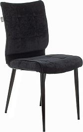 Стул для дома Бюрократ CH-K10 черный Light 20 металл черный на ножках (CH-K10_1/LT20) - Фото предпросмотра