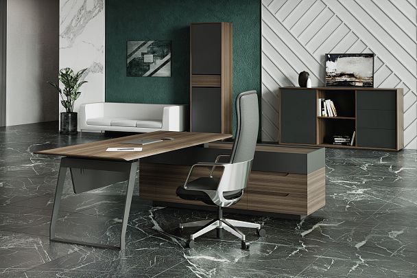 Тумба к переговорному столу Quartz 800х250х725 (подстолье) - Вид 4