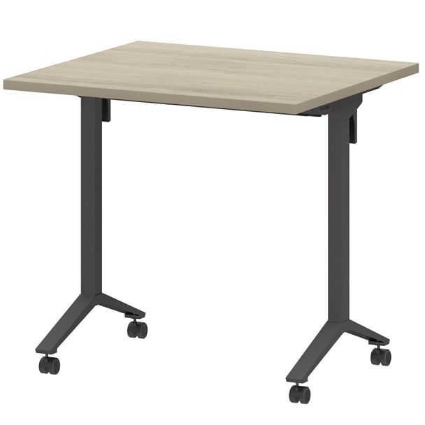Стол мобильный складной МБ25-80.70 Кронберг/Антрацит 800x700x750 Моби - Вид 1