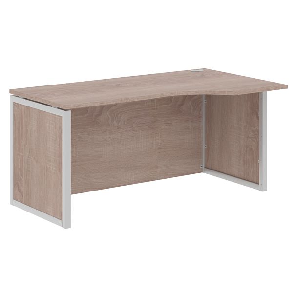 Стол эргономичный XQPCET 169H(R) Дуб Сонома/Алюминий 1600х900х750 XTEN-QP - Вид 1