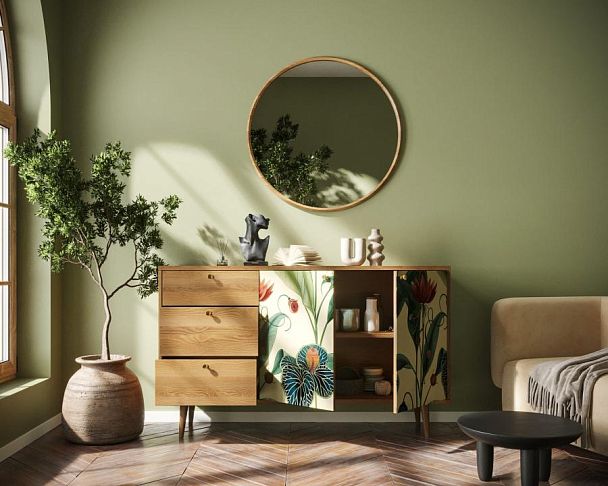 Комод Berber с двумя дверками и ящиками арт BB05/Print_55 - Вид 2