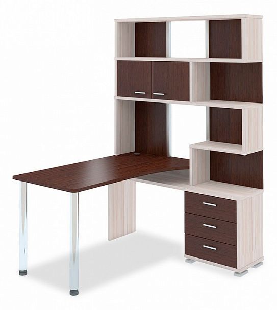 Стол компьютерный Домино СР-420/130 Венге/Карамель правый - Вид 1