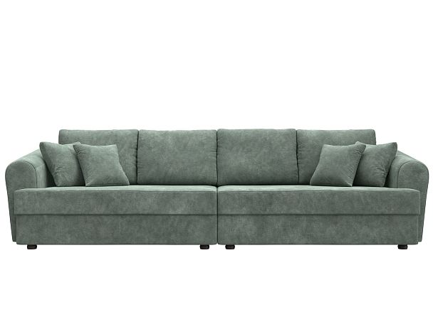 Диван прямой Милтон Велюр зеленый - Вид 2
