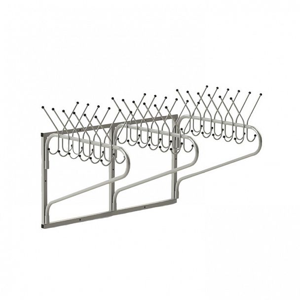 Вешалка поворотная настенная 3СТ на 36 крючков - Вид 1