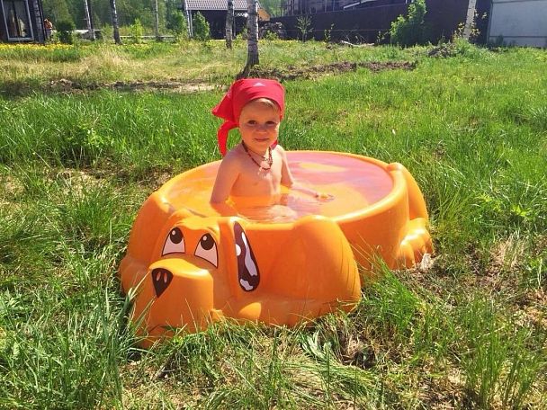 Песочница Sheffilton KIDS Собачка 373 красный - Вид 11