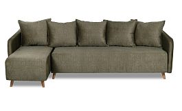 Диван 4-х местный LILA ottoman зеленый - Фото предпросмотра