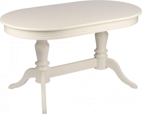 Стол деревянный раздвижной Арей 140(180)х80х76 Слоновая кость - Вид 1