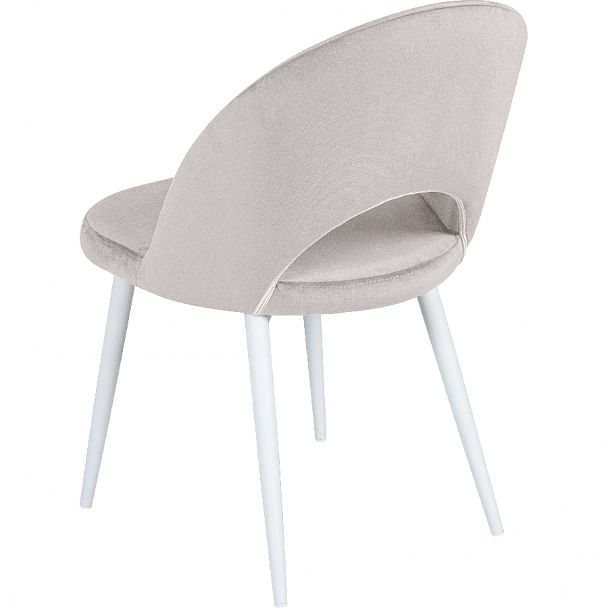 Комплект кухонных стульев Рэди светло-серый велюр/белый, 2 шт. - Вид 5