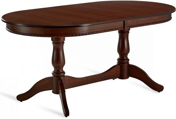 Стол деревянный раздвижной Барэнт 170(220)х90х76 Античный орех - Вид 1