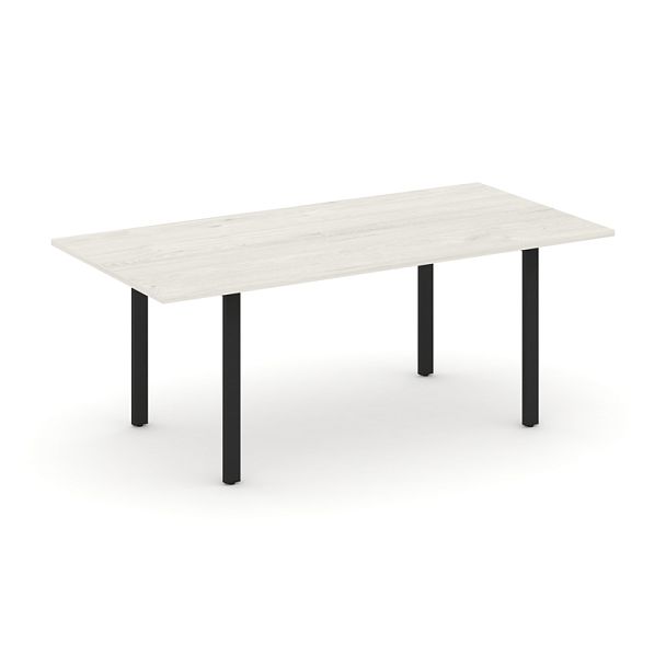 Style Project Direct Direct Стол переговорный SN-6P.SPRG-198.3 Дуб Наварра/Металл Черный 1980*980*750 - Вид 1
