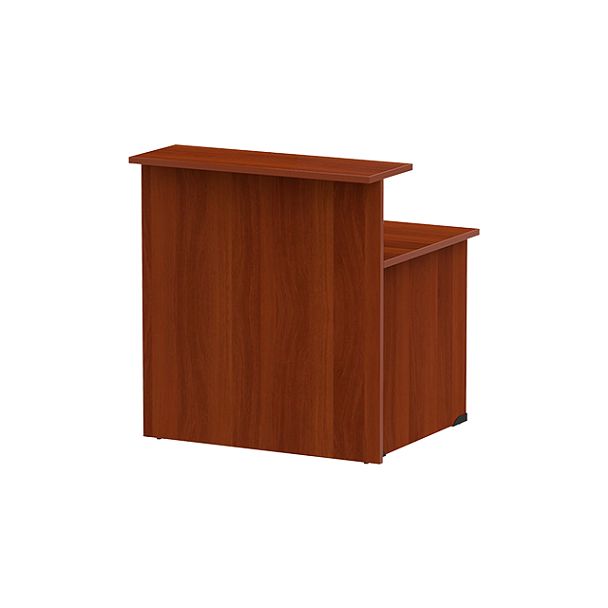 Стойка ресепшн прямая СР-100/80 орех итальянский - Вид 1