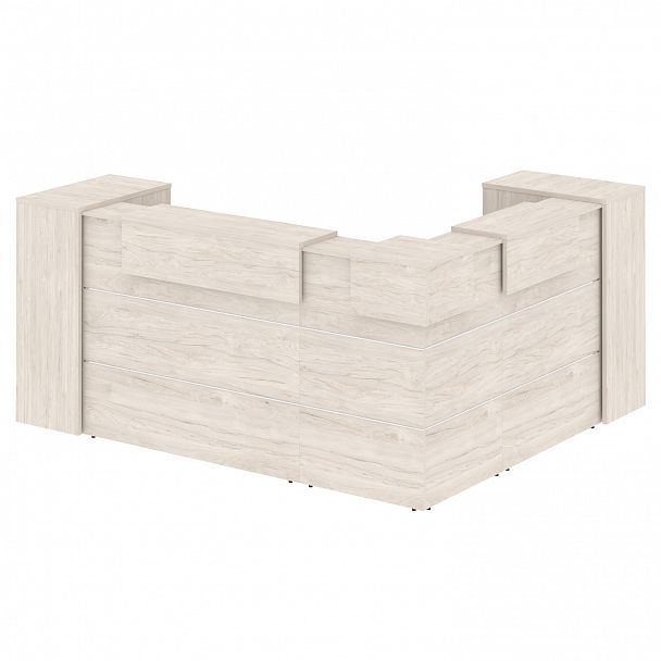 Ресепшн Г-образный "Onix" O.R-K-29 денвер светлый - Вид 2