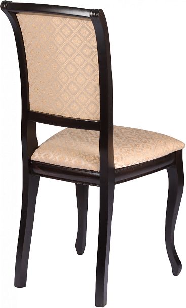 Комплект деревянных стульев с мягким сиденьем Арктос Венге/Бежевый жаккард, 3 шт. - Вид 4