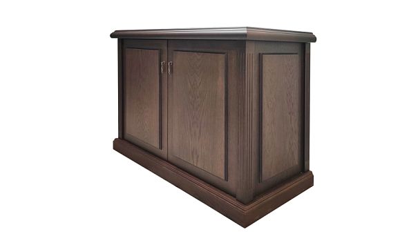 Тумба приставная левая Ministry 54x59,5x62 дуб шоколад - Вид 34