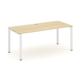 Style Project Direct Direct Стол письменный SN-6P.SR-015.M Акация Лорка/Металл Белый 1780*700*750 - Фото предпросмотра