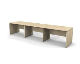 EUROPE/ЕВРОПА RE007-354х80 Односторонняя станция 3540x800x750 Акация светлый - Фото предпросмотра