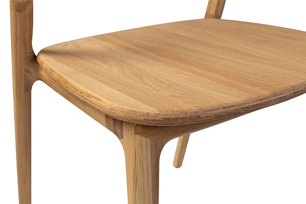 Стул деревянный из массива дуба Соул Дуб натуральный - Вид 15