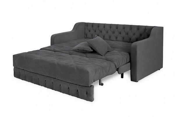 Диван-аккордеон «Римини» с боковинами, 1,2 серый - Вид 3