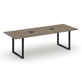 Style Project Direct Direct Стол переговорный SN-6O.SPRG-258 Вяз Благородный/Металл Черный 2580*980*750 - Фото предпросмотра