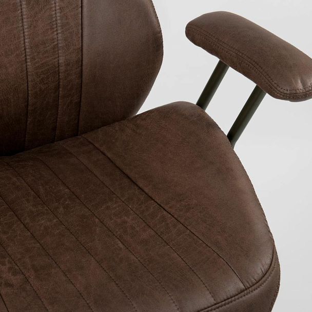 Кресло BRABIX PREMIUM "Arizona EX-573", синхромеханизм, искусственная замша, коричневый, 532944 - Вид 11