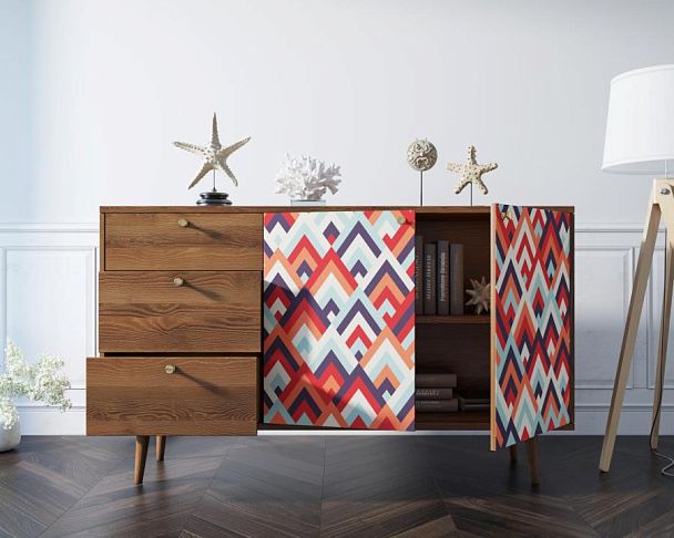 Комод Berber с двумя дверками и ящиками 2 принт арт BB05/Print_02 - Вид 2