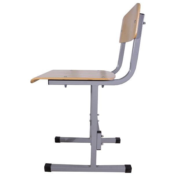 Стул ученический нерегулируемый "Умник", 380х480х800 мм, рост 6, серый каркас - Вид 5