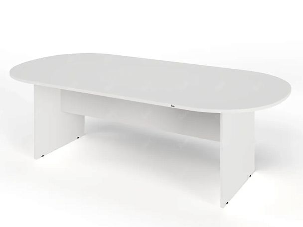 ЛАЙТ / LIGHT RLG010-24x12 Конференц-стол 240x120x75 Белый - Вид 1