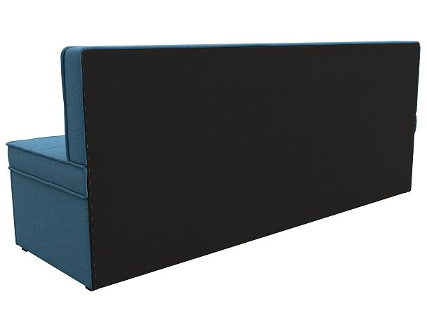 Диван кухонный прямой Техас Рогожка голубой - Вид 6