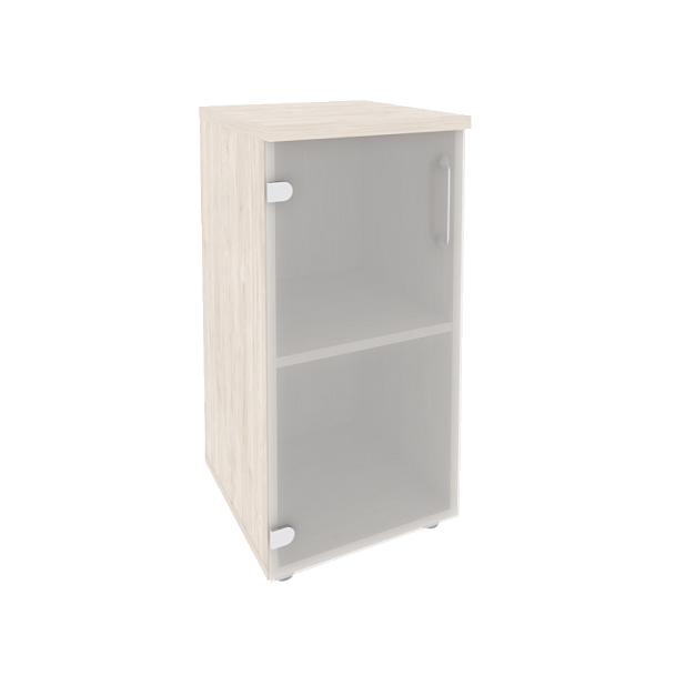 Onix Шкаф низкий узкий левый O.SU-3.2 (L) Денвер светлый 400*420*823 - Вид 1