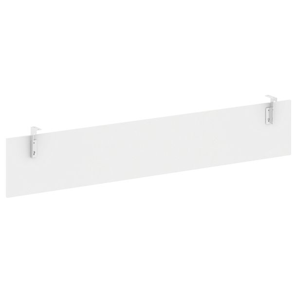 Metal System Direct Царга для стола L=2000мм Б.ЦС-6 Белый/Хром металл 1850*320*18 - Вид 1