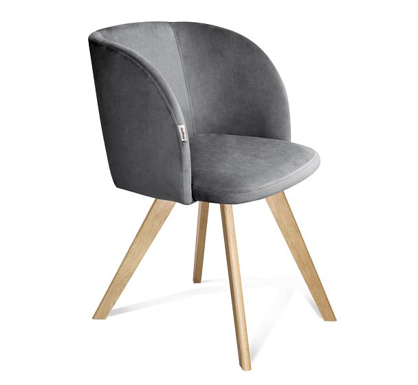 Стул Sheffilton SHT-ST33/S183 угольно-серый/прозрачный лак - Вид 2