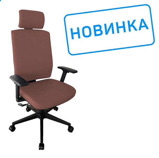 Кресло Boston KB023H Коричневое кожа Наппа - Вид 3