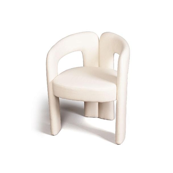 Полукресло Angie, ткань, велюр молочный - Вид 11