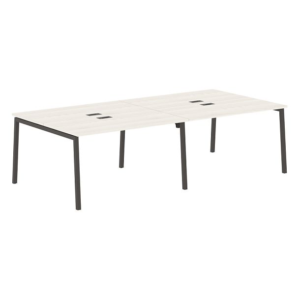 Стол 4-х местный ELWST 2713 Ясень Траун/Мокко 2726х1346х750 EDIS - Вид 1