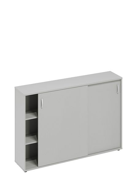 Шкаф-купе средний (для 2-х столов 80) A4 А4 322 БП серый - Вид 1