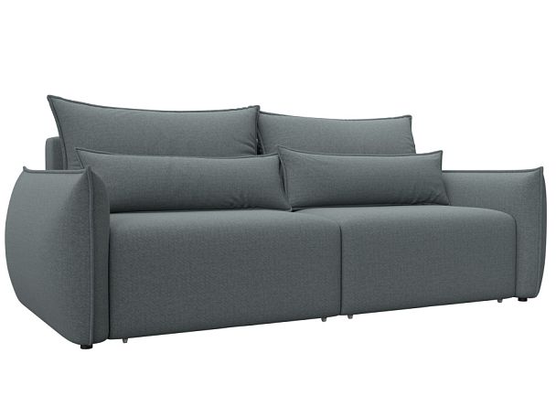 Диван прямой Лига-051 НПБ Рогожка серый - Вид 1