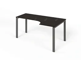 ЛАЙТ / LIGHT RLG016-14x9R Угловой стол 160x90x75 Венге - Фото предпросмотра