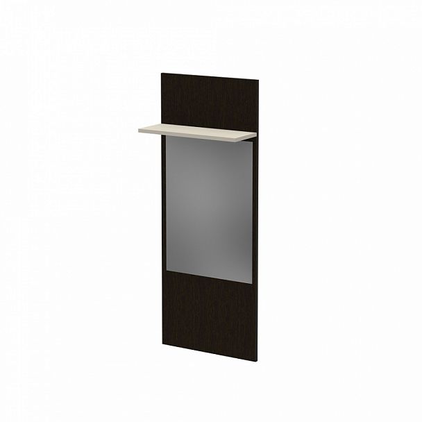 Полка с зеркалом "София" ПК-СФЯ-ПЛ55х27СЗ/Д-В1-268 дуб ферраре - Вид 1