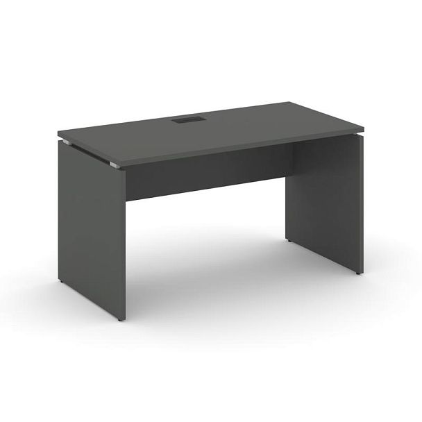 Стайл Проджект Стол письменный SN-D.SP-002 Антрацит NEW/Черная Заглушка 1180*600*750 - Вид 1