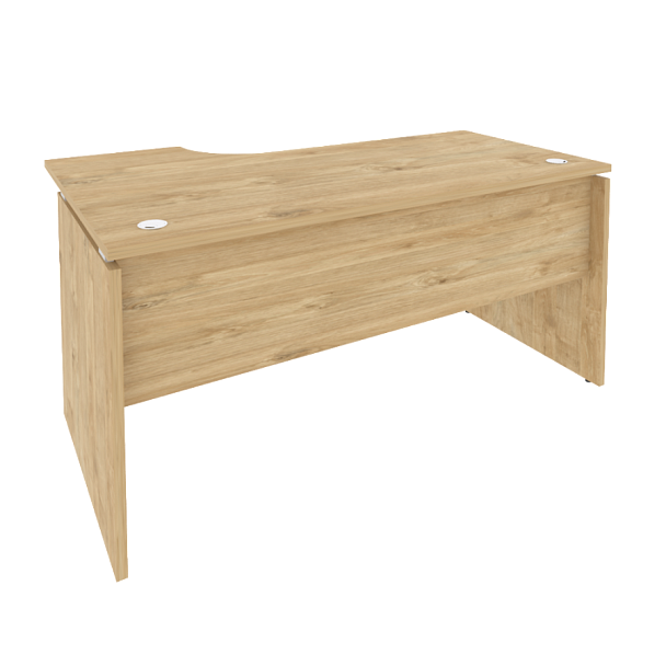 Onix Стол эргономичный правый O.SA-1 (R) Тиквуд светлый 1580*980*750 (720/460) - Вид 1