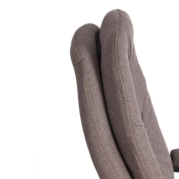 Кресло Комфорт Лт/Comfort Lt (22), ткань рогожка Nice, мокко (серо-бежевая) - Вид 10