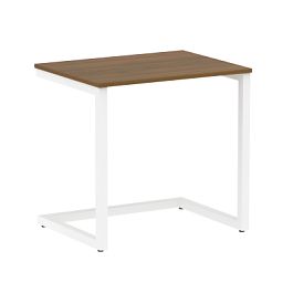 Home Office Стол письменный VR.SP-2-78 Орех/Белый металл 780*600*750 - Фото предпросмотра