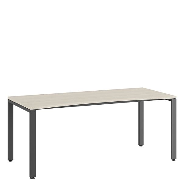 Стол линза Tess 180x80x75 дуб шамони светлый - Вид 1