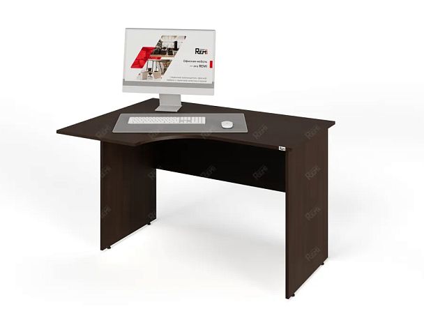 ЛАЙТ / LIGHT RLG004-12x9L Угловой стол 120x90x75 Венге - Вид 3