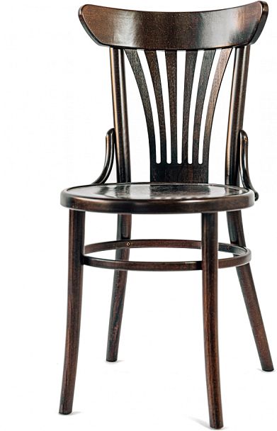 Комплект венских деревянных стульев Ослав темный орех, 4 шт. - Вид 1