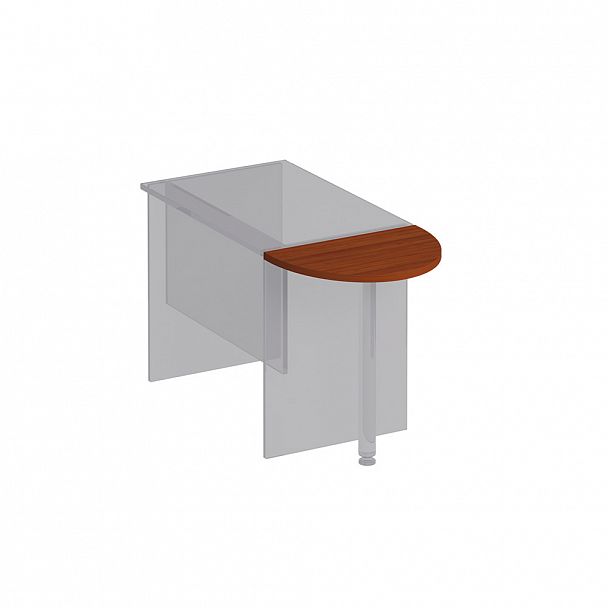 Приставка к столу без опоры "Комфорт" К 201 французский орех - Вид 1
