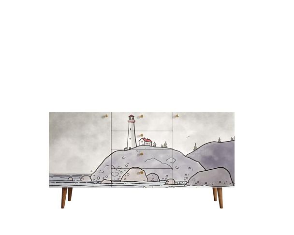 Комод Berber с ящиками арт BB14/Print_51 - Вид 1