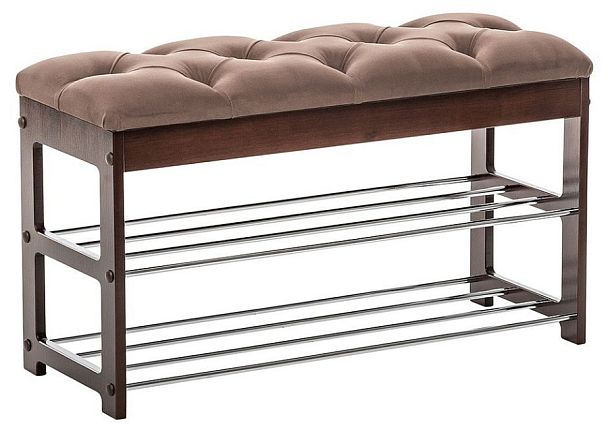 Банкетка-стеллаж для обуви Грейс - Вид 1