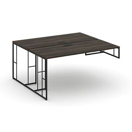 Rift Рабочая станция для опорной тумбы RF.DRSOT-014 Дуб Мали/Металл Черный 1580*1432*750 - Фото предпросмотра